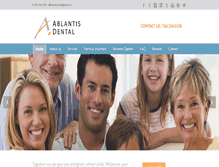 Tablet Screenshot of ablantisdental.com